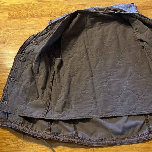 Small American Eagle Outfitters Mauve/Purple Jacket with a Removable Vest - Picture 7 of 7